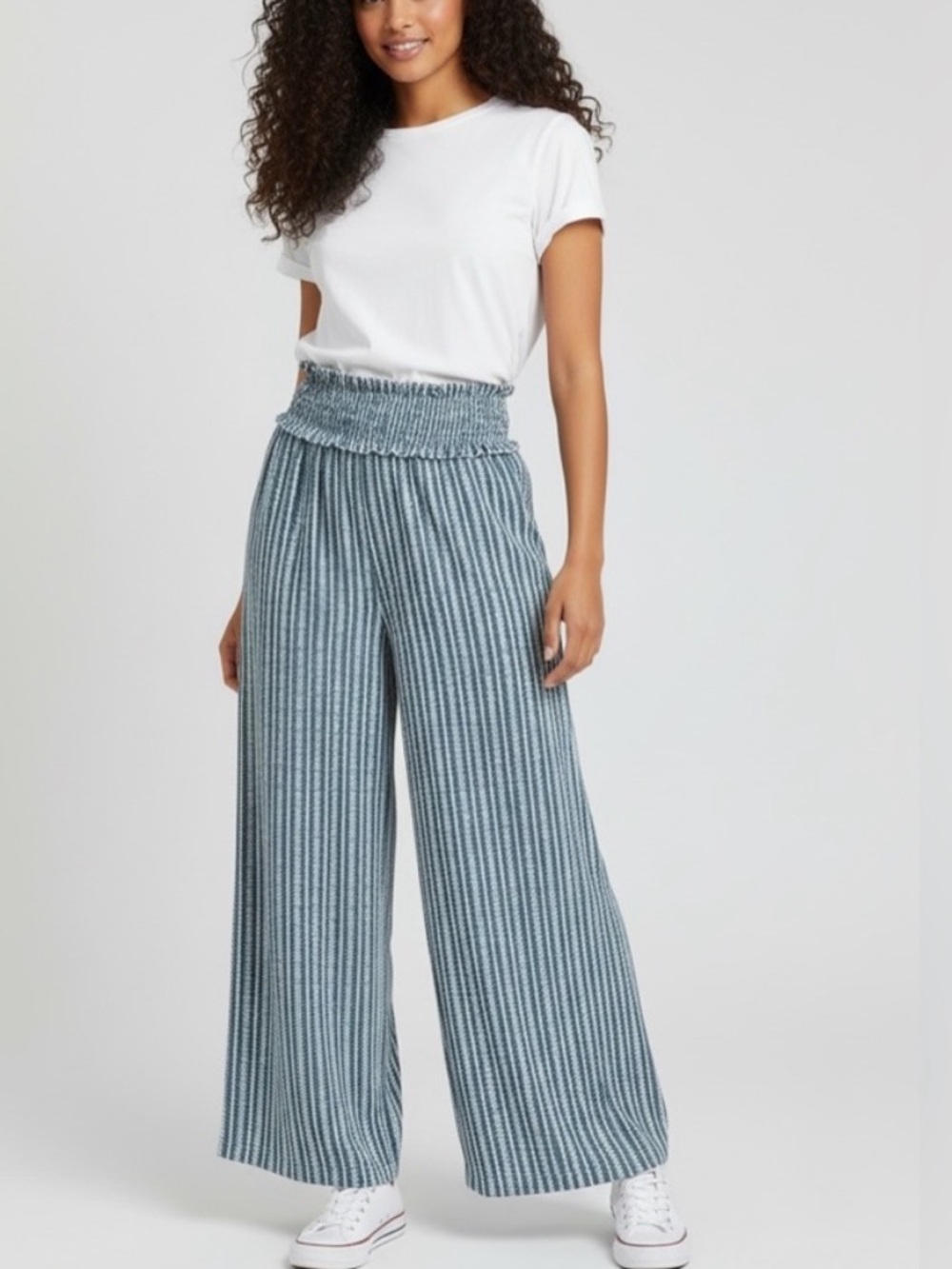 NEW• Peace By Piece• Eva Easy Breezy Wide Leg Pants•XL-2X